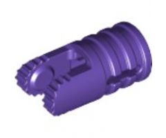 Hinge Cylinder 1 x 2 Locking with 2 Fingers, 9 Teeth and Axle Hole on Ends with Slots