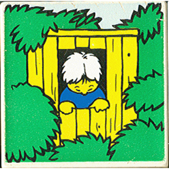 Duplo, Tile 2 x 2 x 1 with Park Mosaic Picture 02 Pattern (Set 9221)