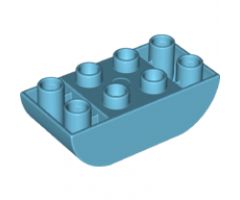 Duplo, Brick 2 x 4 Curved Bottom