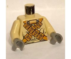 Torso SW Tusken Raider Pattern / Tan Arms / Dark Gray Hands
