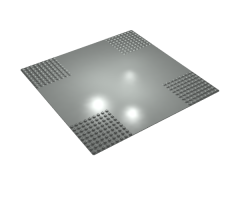 Baseplate, Road 32 x 32 9-Stud Crossroads