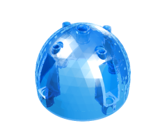 Brick, Round 7 x 7 x 4 Dome Top