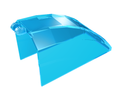 Windscreen 8 x 4 x 4 Curved with 2 Fingers