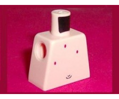 Torso SpongeBob with Navel & Red Spots Pattern