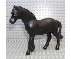 Horse, Belville with Dark Orange Rimmed Eyes Pattern