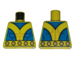 Torso Muscles Outline, with Yellow V and Belt Pattern (Giant-Man Hank Pym)