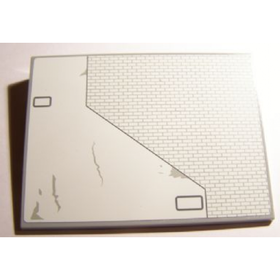 Slope 10 6 x 8 with SW Red Five X-wing Starfighter Lower Right Wing Panel Pattern (Sticker) - Set 10240