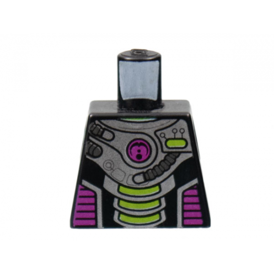 Torso Alien Conquest Alien Three Lime Bars Pattern