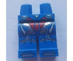 Hips and Legs with Armor with Red and Silver Accents Pattern