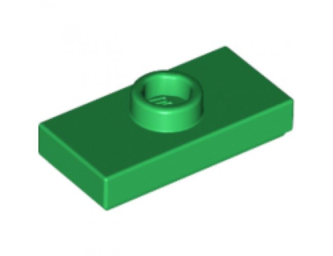 Plate, Modified 1 x 2 with 1 Stud with Groove and Bottom Stud Holder (Jumper)