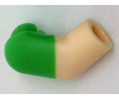 Arm, Right with Bright Green Short Sleeve Pattern