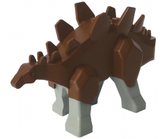 Animal, Body Part Dinosaur Middle Stegosaurus with Light Gray Dinosaur Legs Unit (bb904 / 30462)