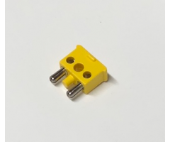 Electric, Connector, 2-Way Male Squared Narrow Long with Center Post