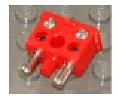 Electric, Connector, 2-Way Male Squared Narrow Long with Center Post