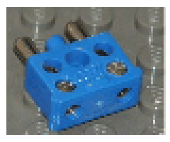Electric, Connector, 2-Way Male Squared Narrow Long with Center Post