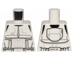 Torso SW Detailed Armor Scout Trooper, Narrow Belt Pattern