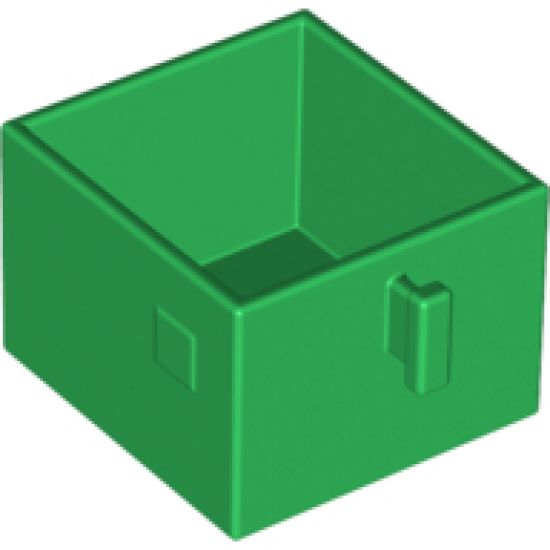 Duplo, Furniture Drawer 2 x 2 with Pull Handle