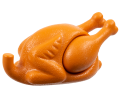 Food & Drink Turkey with Drumsticks 20mm with Round Opening on Back (33048 / 33057)