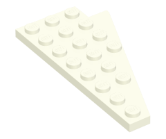 Wedge, Plate 8 x 4 Wing Left