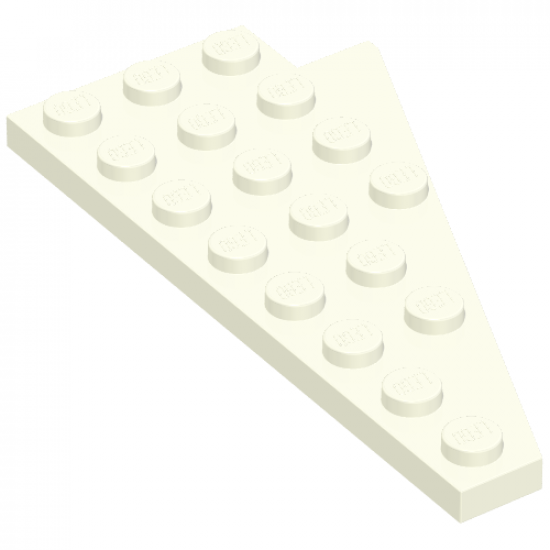 Wedge, Plate 8 x 4 Wing Left