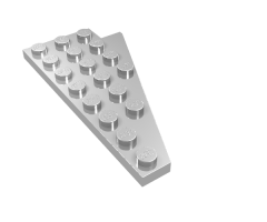 Wedge, Plate 8 x 4 Wing Left