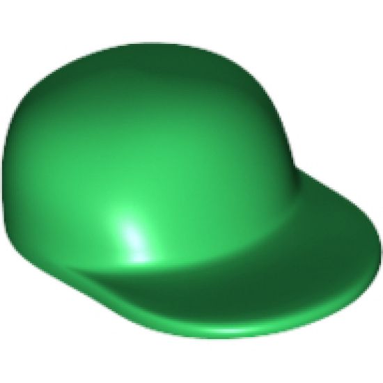 Minifigure, Headgear Cap - Long Flat Bill