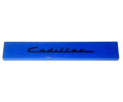 Tile 1 x 6 with Black 'Cadillac' Pattern (Sticker) - Set 10274