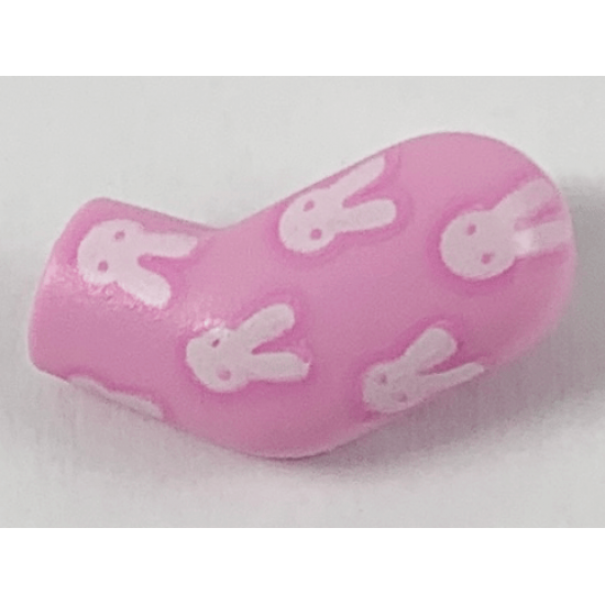 Arm, Left with White Rabbits Pattern