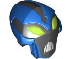 Large Figure Part Head Modified Ben 10 Big Chill with Black Face Pattern