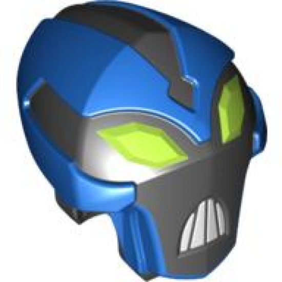Large Figure Part Head Modified Ben 10 Big Chill with Black Face Pattern