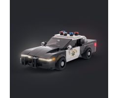 Lego Ford Crown Victoria 1993 Police Interceptor - California Highway Patrol