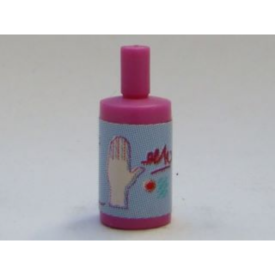 Scala Accessories Bottle Simple with Hand Lotion Pattern (Sticker) - Set 3142
