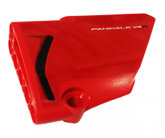 Technic, Panel Fairing #14 Large Short Smooth, Side B with 'PANIGALE V4R' and Black Air Intake Pattern (Sticker) - Set 42107