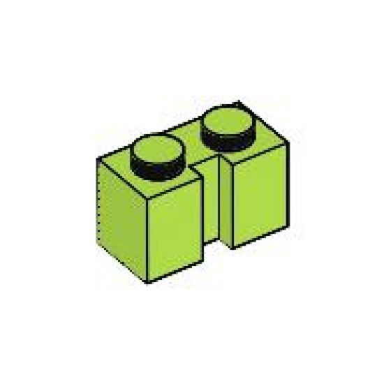 Brick, Modified 1 x 2 with Groove