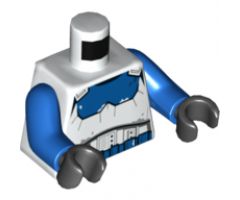 Torso SW Armor Imperial Transport Pilot Pattern / Blue Arms / Black Hands