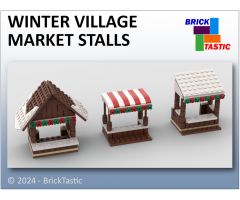 Winter Holiday Village Market Stall