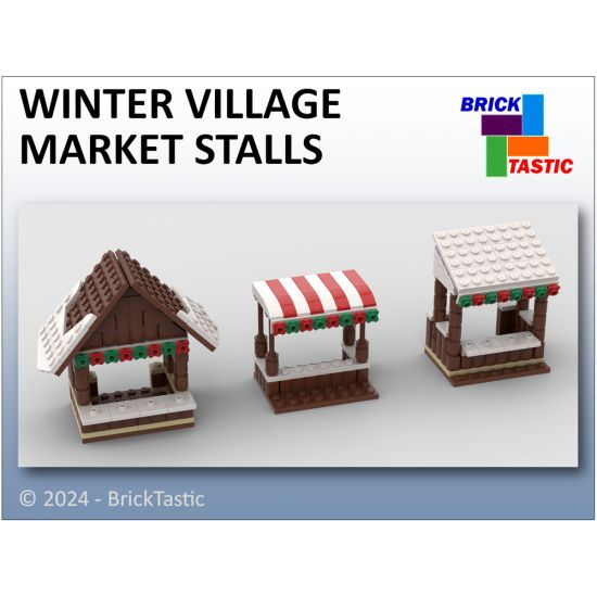 Winter Holiday Village Market Stall