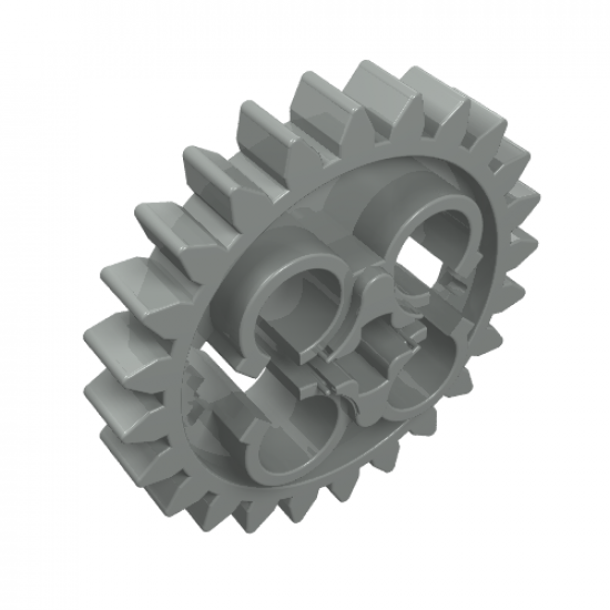 Technic, Gear 24 Tooth (1st Version - 3 Axle Holes)