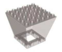 Duplo, Building Airport Tower Glass Enclosure with Window Pattern