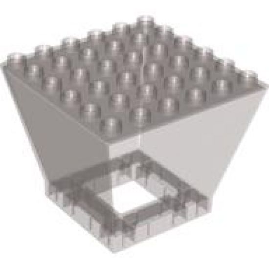 Duplo, Building Airport Tower Glass Enclosure with Window Pattern