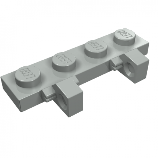 Hinge Plate 1 x 4 Locking Dual 1 Fingers on Side