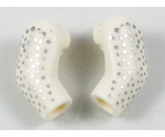 Arm, (Matching Left and Right) Pair with Silver Speckles Pattern