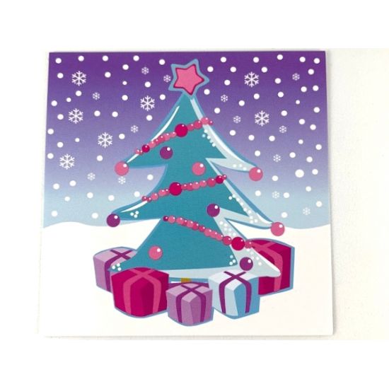 Clikits Paper, Insert 10 x 10 for Frame clikits069, Christmas Tree