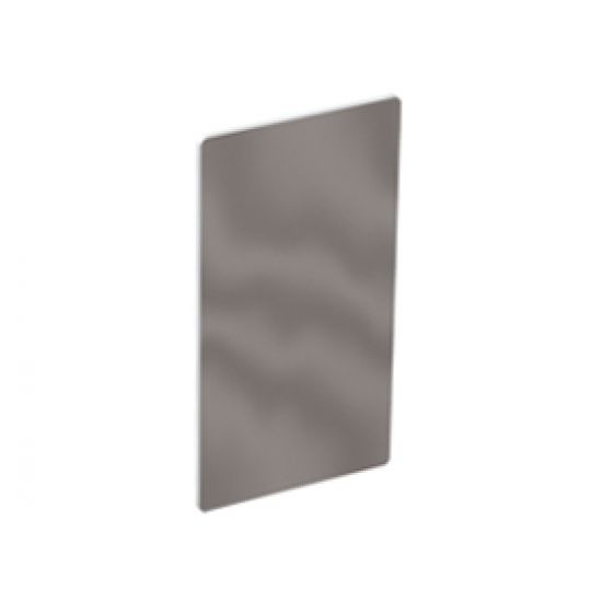 Foam Plastic Mirror Front and White Paper Backing