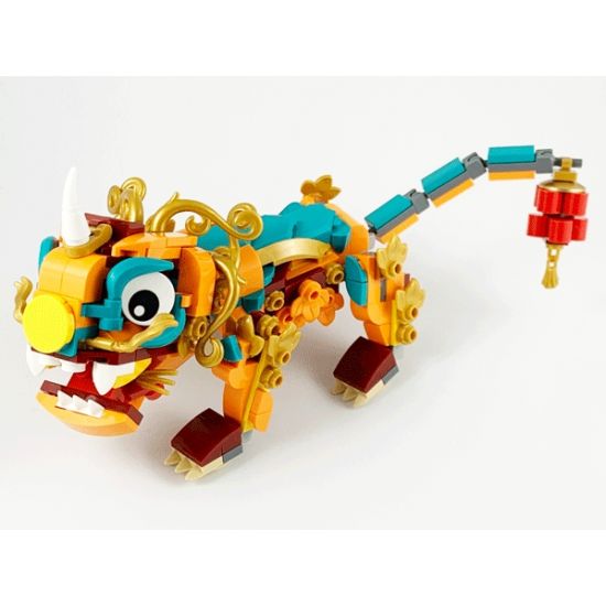 Lion, Ceremonial (Nian) - Brick Built