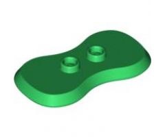 Plate, Modified 2 x 4 with 2 Studs and Curved Sides (Minifigure Stand)