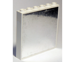 Panel 1 x 6 x 5 with Mirror Pattern (Sticker) - Set 41004