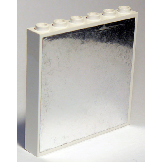 Panel 1 x 6 x 5 with Mirror Pattern (Sticker) - Set 41004