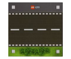 Paper Playmat Road Straight (853656)