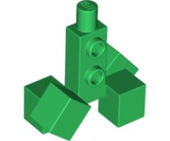 Animal, Body Part Creature Torso Pixelated with Cube Feet (Minecraft Creeper)